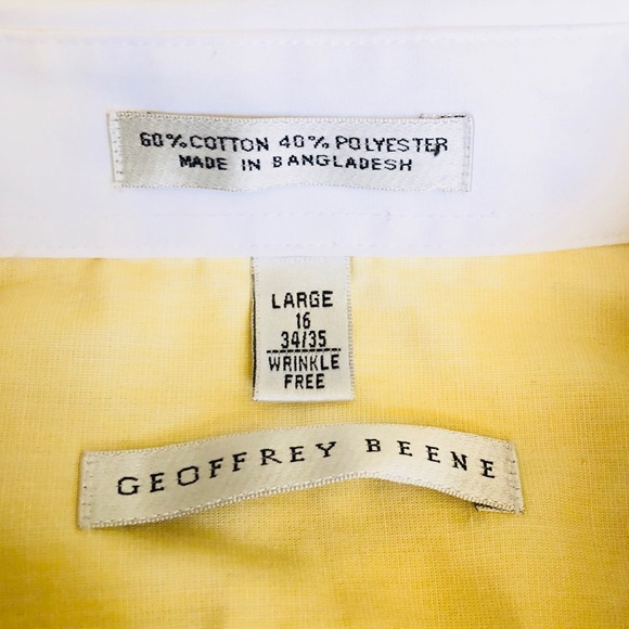 Geoffrey Beene Mens Button Down - Picture 5 of 5
